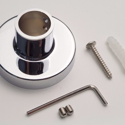 Cây sen nóng lạnh Đồng mạ Chrome Eurolife EL-S922 (Trắng bạc).