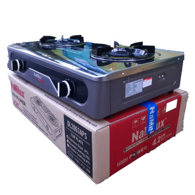 Bếp gas đôi cao cấp mặt inox Namilux DL2063APS Hàng chính hãng