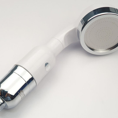 Bộ tay dây sen siêu tăng áp lõi lọc Nano Eurolife EL-109SH-N (Trắng bạc)