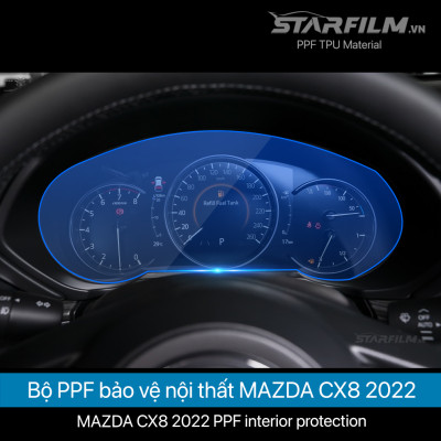 Mazda CX8 2021-2022 PPF TPU chống xước tự hồi phục STAR FILM
