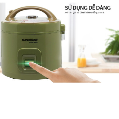 Nồi Cơm Điện 1.8L Sunhouse MaMa SHD8665 - Màu Ngẫu Nhiên - Hàng Chính Hãng