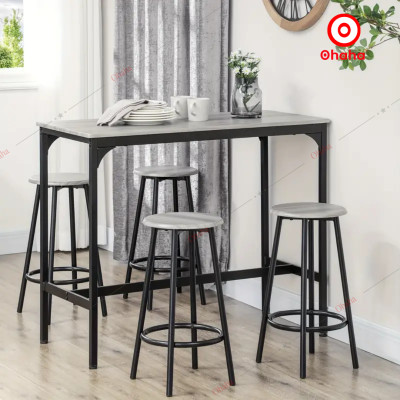 Freeship HCM - Bộ bàn ăn đa năng có ghế Ohaha - BA015