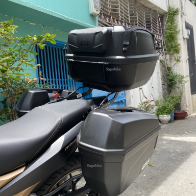 Thùng Givi E43NTL_ADV, hông E22N, baga hông SBLWinner150/X baga sau lắp cho Winner X 2022