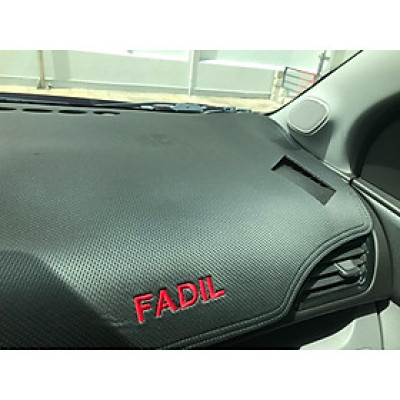 Thảm Taplo ô tô Vinfast Fadil Da Vân Carbon Cao cấp - Hàng chuẩn loại 1- Giá tận xưởng