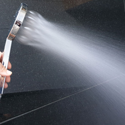 Combo đài sen và tay sen tròn nhựa ABS mạ Chrome cao cấp Eurolife EL-DST 01 (Trắng bạc)