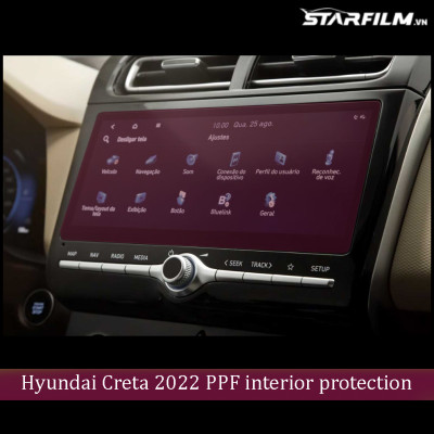 Hyundai Creta 2022 PPF TPU nội thất chống xước tự hồi phục STARFILM