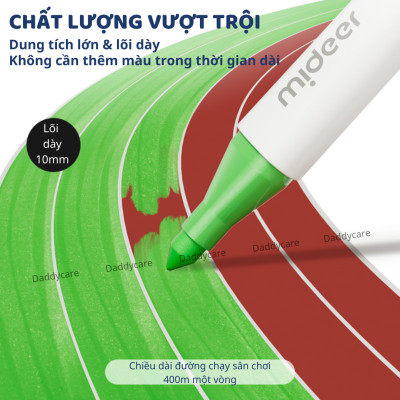 Bút màu 2 đầu , bút highlight đồ dùng học tập cho bé Dual- Tip Washable Marker Mideer