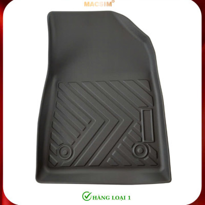 Thảm lót sàn xe ô tô BYD ATTO 3 2024+ Nhãn hiệu Macsim chất liệu nhựa TPE cao cấp màu đen