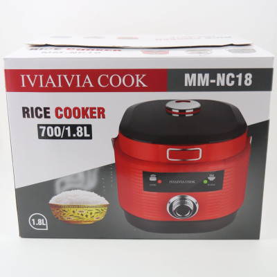 Nồi Cơm Điện Lòng Niêu IVIAIVIA COOK MM-NC18 (1.8 lít) - Màu Ngẫu Nhiên - Hàng Chính Hãng