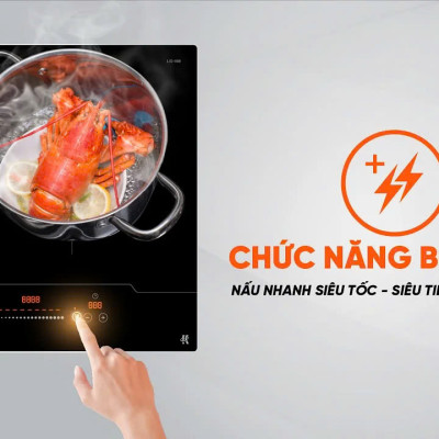 Bếp điện từ đôi Livotec LID-888 4.000W 9 mức công suất - Miễn phí vận chuyển toàn quốc - Bảo hành 24 tháng - Hàng chính hãng