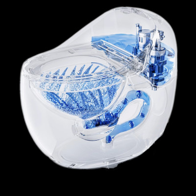 BỒN CẦU MỘT KHỐI EUROVINTO CAO CẤP MÃ 168B