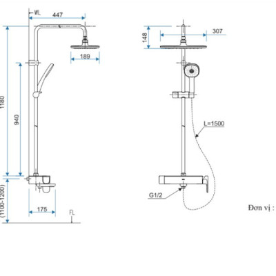 Sen cây INAX BFV-635S chính hãng và sang trọng Dòng S400Line