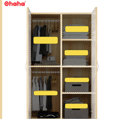 [Có Ảnh Thực Tế & Miễn phí vận chuyển và lắp đặt ] Tủ Quần Áo Gỗ Công Nghiệp Hiện Đại Ohaha - HĐ002