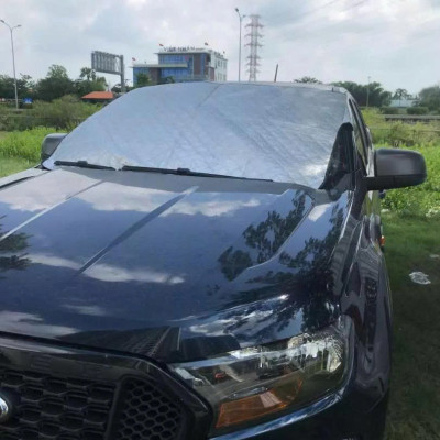 Bạt Che Nắng Kính Lái Ô Tô Chống Nóng 3 Lớp cao cấp (xe 5 chỗ và xe 7 chỗ) kèm túi xách sang trọng