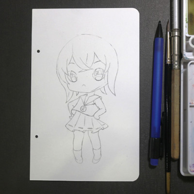 Giấy vẽ màu nước giấy lên màu đẹp tự nhiên, giấy vân nhẹ 40 tờ bo góc khổ (11 x 17.5) cm NA393 Green Art - Hàng chính hãng