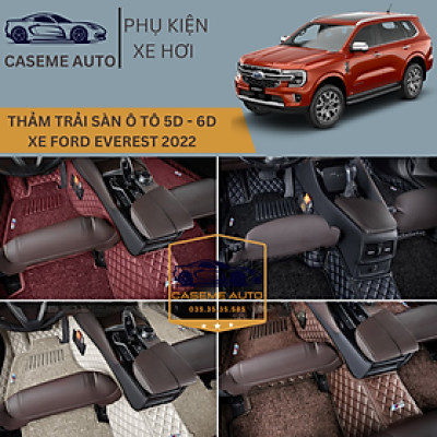 [FORD EVEREST] Thảm Trải Sàn, Lót Sàn Ô Tô 5D 6D Thiết Kế Theo Xe FORD EVEREST 2022 Chống Nước, Không Mùi - MẪU DIAMOND - Hàng Chính Hãng