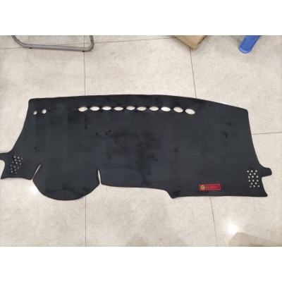 Thảm Taplo Nhung Lông Cừu Cho Xe Nissan Almera 2021 2022 Hàng 3 lớp chống trượt