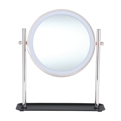 Gương Để Bàn Sắt FREYA Màu Rose Gold|Index Living Mall| Nội Thất Thái Lan