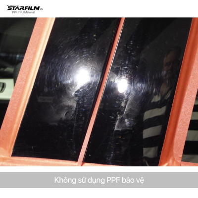 Hyundai Tucson 2022 PPF TPU Trụ bóng chống xước tự hồi phục STARFILM