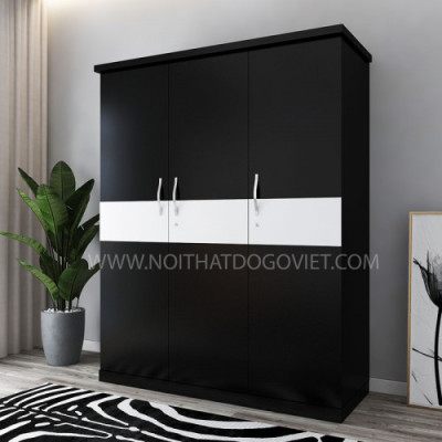 Tủ quần áo hiện đại cánh lùa-HC-258