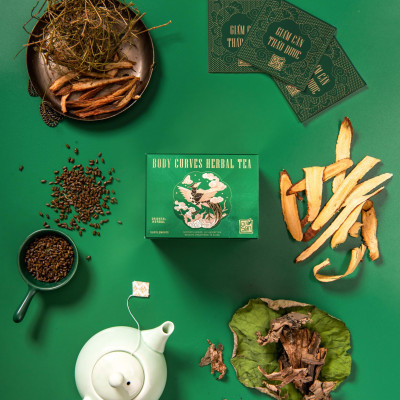 Combo 2 Sản Phẩm Hỗ Trợ Giảm Cân Trà Thảo Mộc và Định Áp Thảo Dược Trà