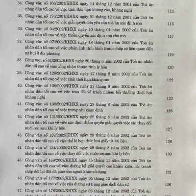 Bộ 2 cuốn Hệ thống Công văn hướng dẫn nghiệp vụ của Tòa án nhân dân tối cao trong lĩnh vực Hình sự, Tố tụng Hình sự, Dân sự và Tố tụng Dân sự
