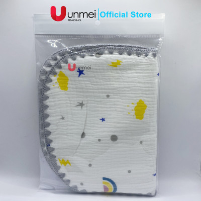 UNMEI - Gối Xô Sơ Sinh, Gối Xô Sợi Tre Mềm Mịn 10 Lớp 100% Cotton Cao Cấp Thấm Hút Mồ Hôi Cho Bé Sơ Sinh