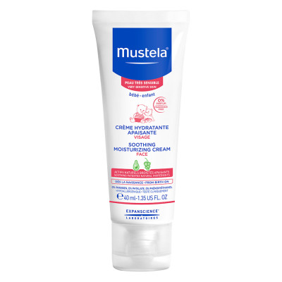 Kem Dưỡng Da Mặt Cho Trẻ Sơ Sinh Và Em Bé Da Nhạy Cảm Mustela (40ml)