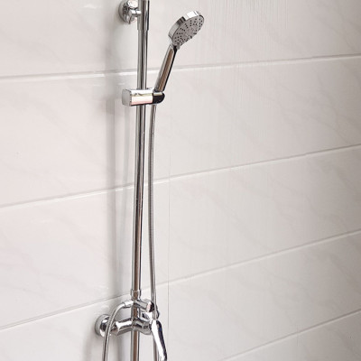 Cây sen nóng lạnh Đồng mạ Chrome Eurolife EL-S922 (Trắng bạc).