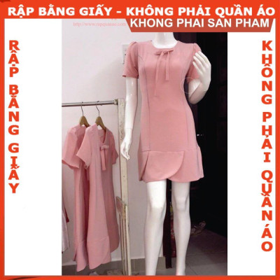 Rập giấy A0 đầm nữ 
mã 386 (BẢN VẼ)