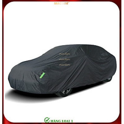 Bạt phủ ô tô Mercedes GLE nhãn hiệu Macsim sử dụng trong nhà và ngoài trời chất liệu Polyester - màu đen