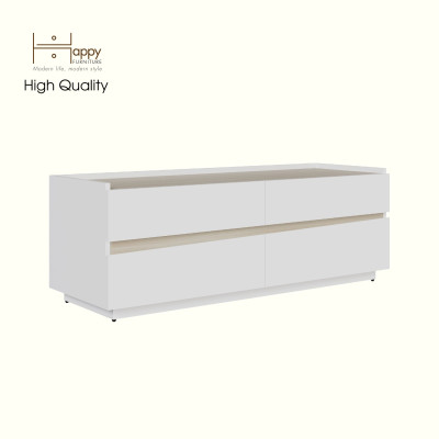 [Happy Home Furniture] VIGGO, Tủ đựng đồ 4 ngăn kéo, 120cm x 40cm x 42cm ( DxRxC), THK_161