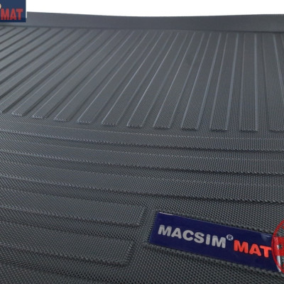 Thảm lót cốp xe ô tô VOLKSWAGEN TOUAREG (2011-2016) nhãn hiệu Macsim chất liệu TPV cao cấp(048)