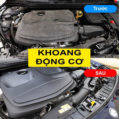Vệ Sinh Khoang Máy Ô Tô - Dung Dịch Vệ Sinh Khoang Máy Ô Tô F Clean - Tẩy Cặn Dầu Mỡ Động Cơ Xe