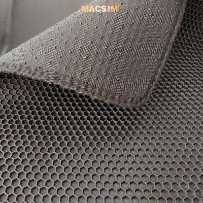 Thảm hai lớp (sd3) Macsim dành cho Vinfast VF3 bề mặt cao su siêu sạch