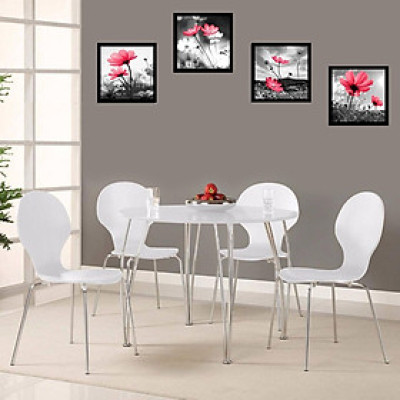 Bộ bàn ăn Cao Cấp Xuất Khẩu – Thương hiệu alala.vn ( 1 bàn, 4 ghế)