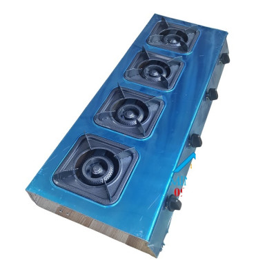 Bếp gas công nghiệp WINDO 4 họng,bếp gas 4 lò chuyên mỳ cay , bánh xèo. dài -Hàng chính hãng