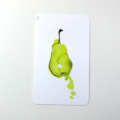 Giấy vẽ màu nước postcard (8 x 13) cm lên màu đẹp không cong, giấy màu trắng kem, 40 tờ giấy dày 280gsm AT788 Green Art - Hàng chính hãng