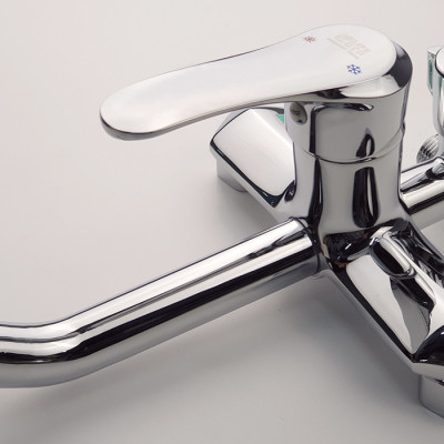 Cây sen nóng lạnh Đồng mạ Chrome Eurolife EL-S922 (Trắng bạc).