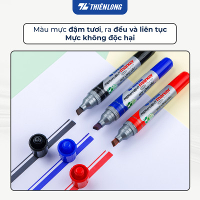 Combo 10 Bút lông dầu Thiên Long PM-09