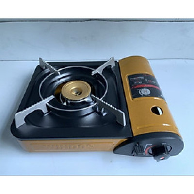 Bếp gas mini Windo 166F màu vàng -Hàng Chính Hãng 