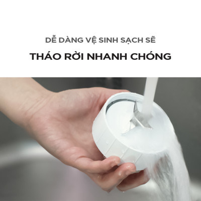 Máy Xay Sinh Tố Mini Cuckoo CFM-D60MGW-Thiết kế nhỏ gọn & hiện đại-Thao tác với 1 chạm-Hàng chính hãng