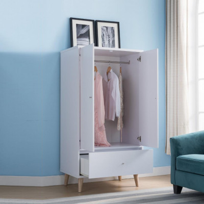 Tủ áo gia đình thiết kế hiện đại SMLIFE Charlie