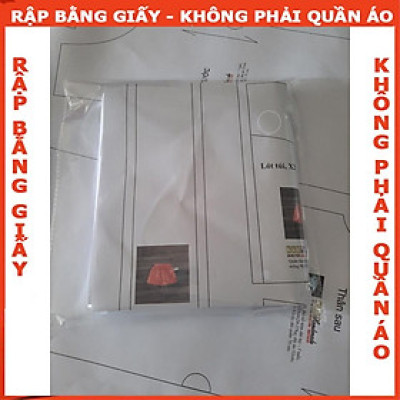 Rập giấy A0 quần bé gái mã R361 (BẢN VẼ)