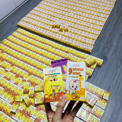 9 Vitamin TP Tăng Cân Thái Lan, Cải Thiện Cân Nặng hộp 100 viên dùng cho người từ 3 tuổi trở lên