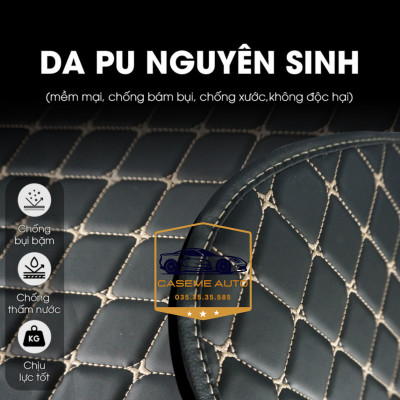 [FORD EVEREST] Thảm Trải Sàn, Lót Sàn Ô Tô 5D 6D Thiết Kế Theo Xe FORD EVEREST 2020 Chống Nước, Không Mùi - MẪU Ô VUÔNG - Hàng Chính Hãng