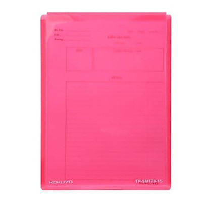 Bộ Túi Kiểm Tra Campus TP-SMT70-15 - Bao Bìa Màu Hồng