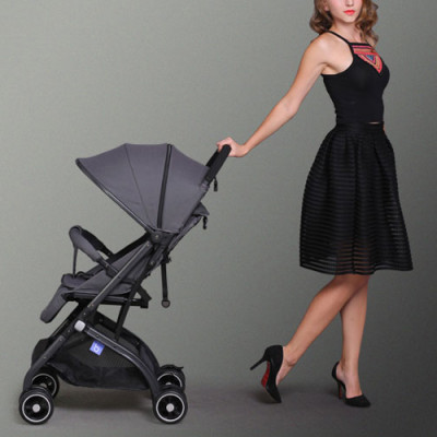 Xe Đẩy Trẻ Em Gấp Gọn Baobaohao QZ1 - Xám