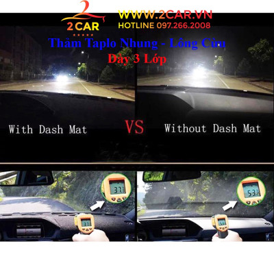 Thảm Taplo Nhung Lông Cừu Cho Xe Nissan Almera 2021 2022 Hàng 3 lớp chống trượt