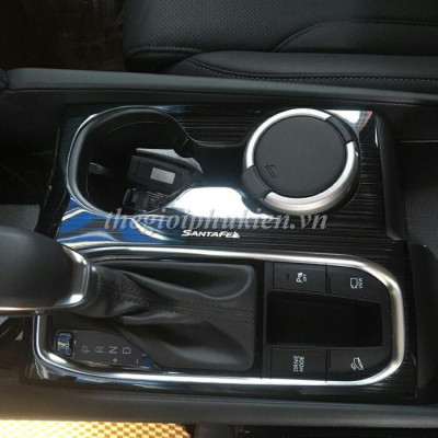 Ốp nội thất Titan cao cấp theo xe Hyundai Santafe 2019